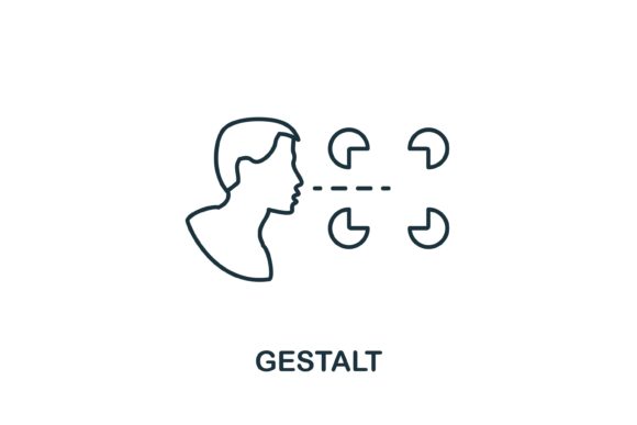 Exploring Gestalt Icon for Embroidery Projects