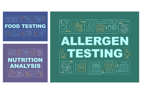 Food Testing Services Word Concepts Set Review