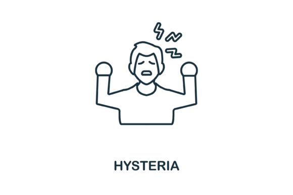 Hysteria Icon: A Unique Embroidery Design