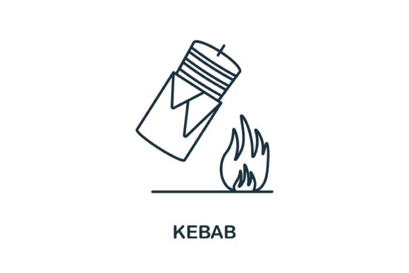 Kebab Icon Graphics: Review for Digital Icons
