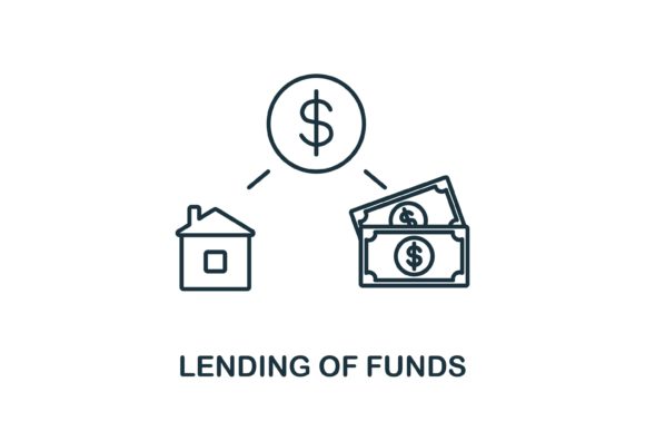 Lending of Funds Icon: A Versatile Graphics Asset