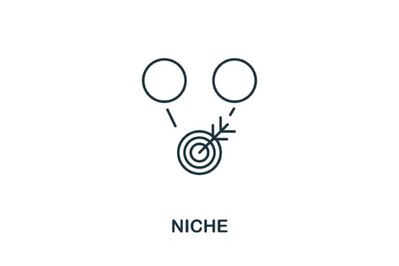 Niche Icon: A Versatile Graphic for Modern Design Projects