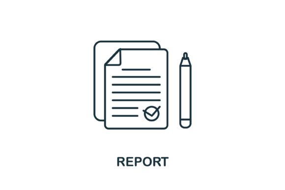 Report Icon Graphics: Editorial Icons for Publishers