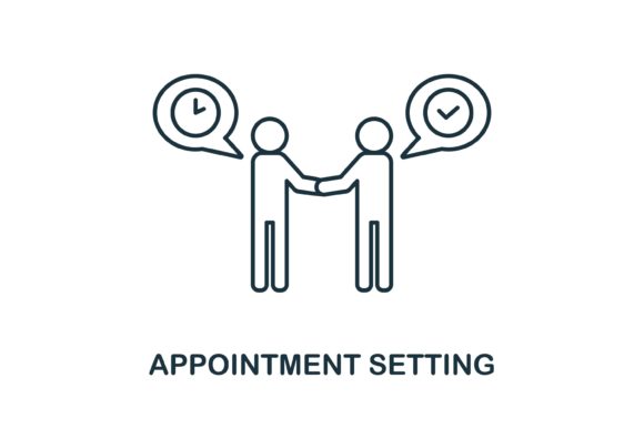 Review: Appointment Setting Icon for Modern Graphics and Icons