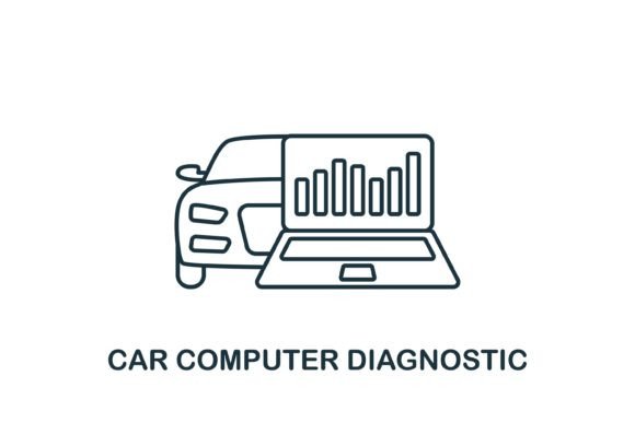Review: Car Computer Diagnostic Icon for Modern Graphics