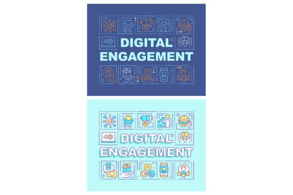 Review: Digital Engagement Word Concept Banners for Graphics