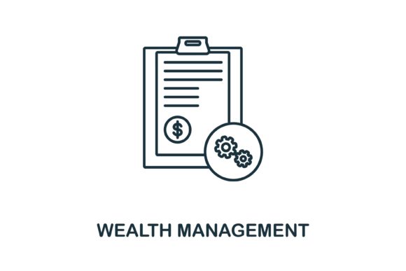 Reviewing Wealth Management Icon for Digital Sellers