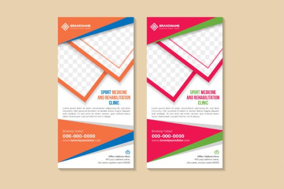 Sport Medicine Vertical Banner: A Versatile Graphics Asset