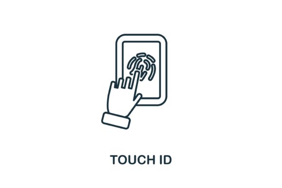 Touch Id Icon: Graphics & Icons for Local Branding