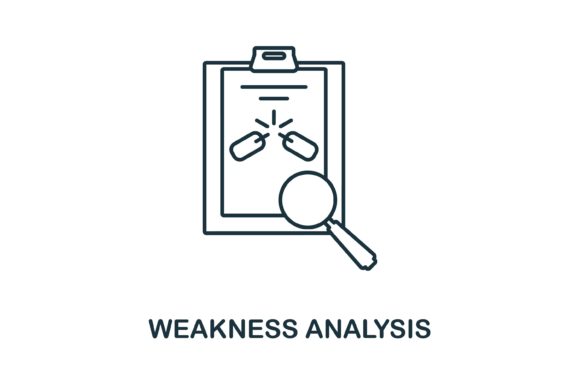 Weakness Analysis Icon: A Versatile Graphics Tool for Designers