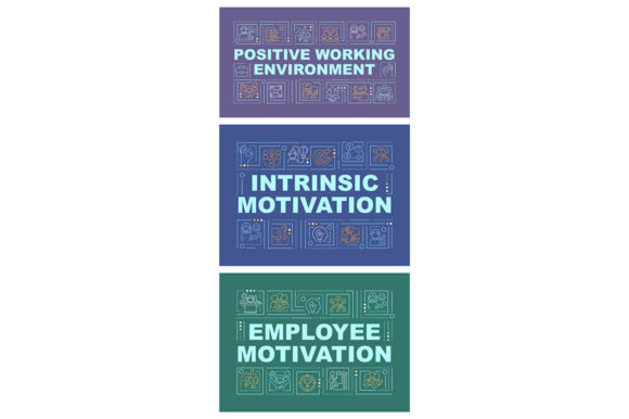 Worker Motivation Word Concepts Banners: A Graphic Templates Review