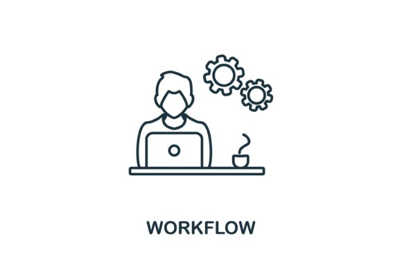 Workflow Icon: A Versatile Graphics Asset for Modern Design